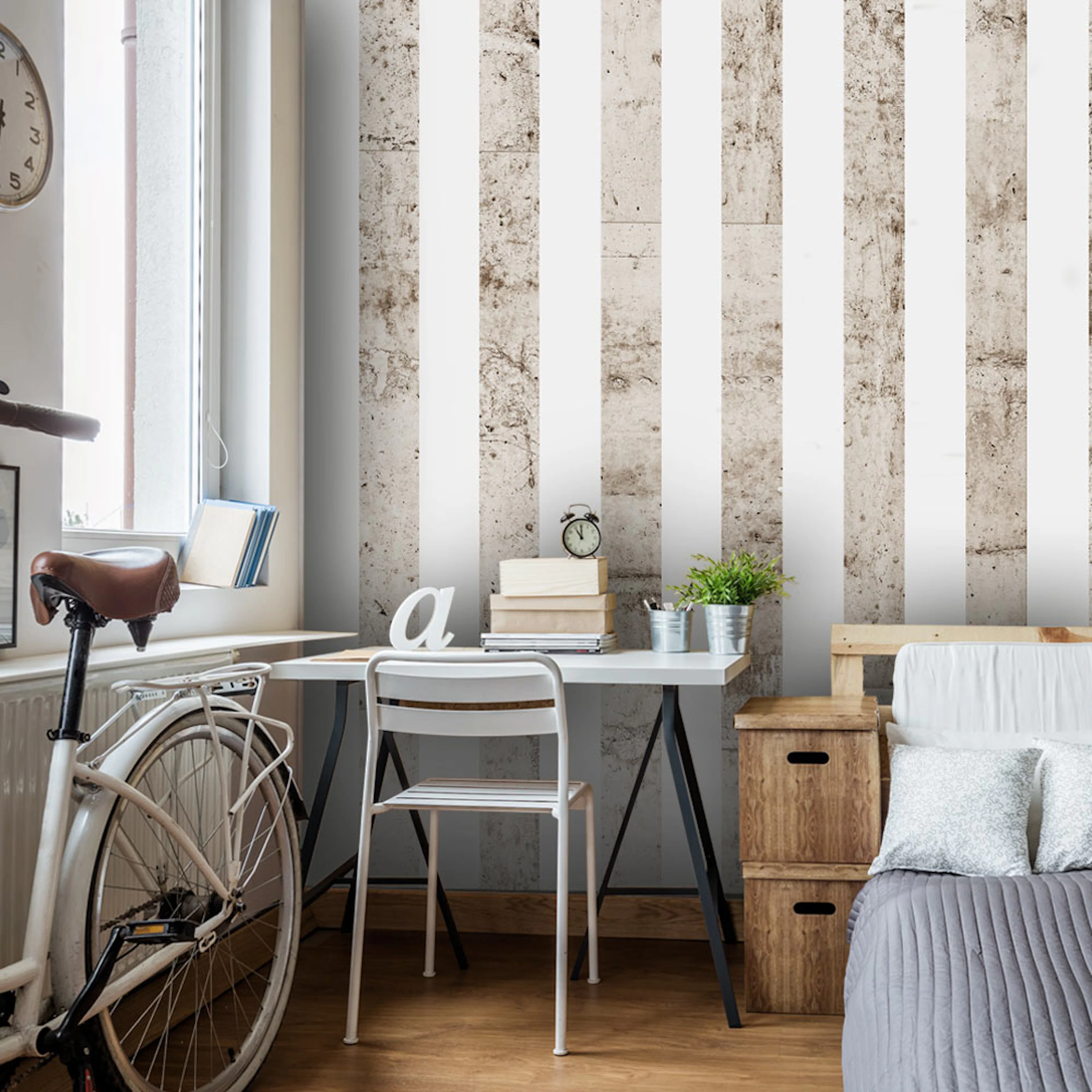Fototapet Arkiio Stylish Face of Concrete 50x1000 cm
