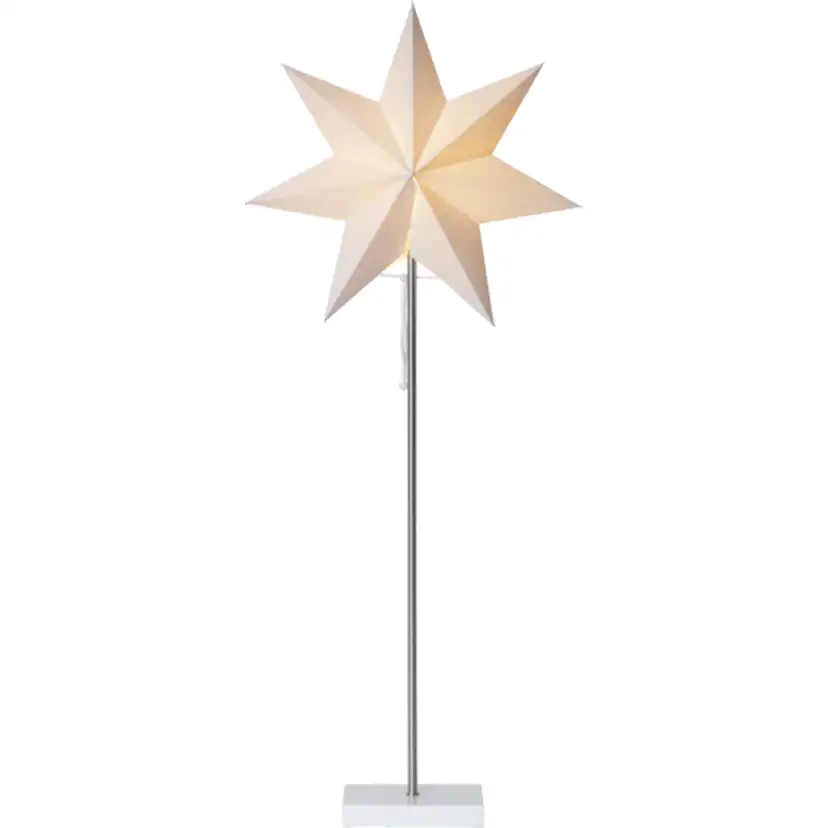 Adventsstjärna/Lampa Med Skärm Star Trading Moa Kombi