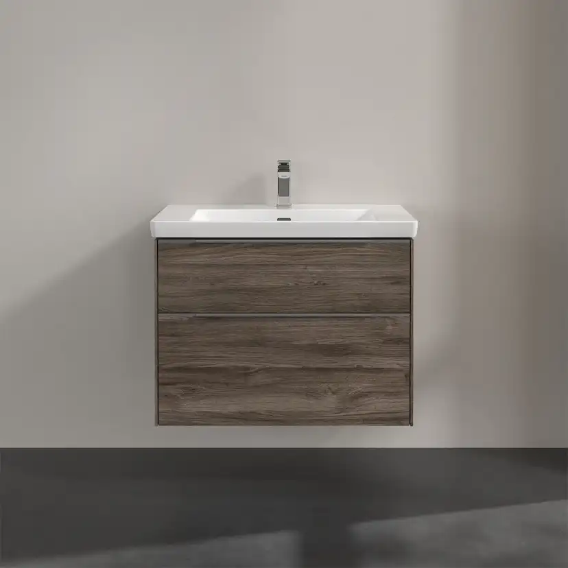 Tvättställsskåp Villeroy & Boch Subway 3.0 med 2 Lådor