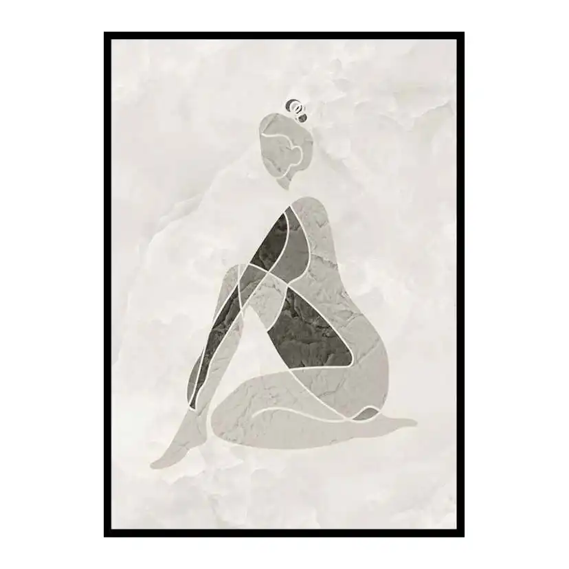 Poster Gallerix Marble Figure No1