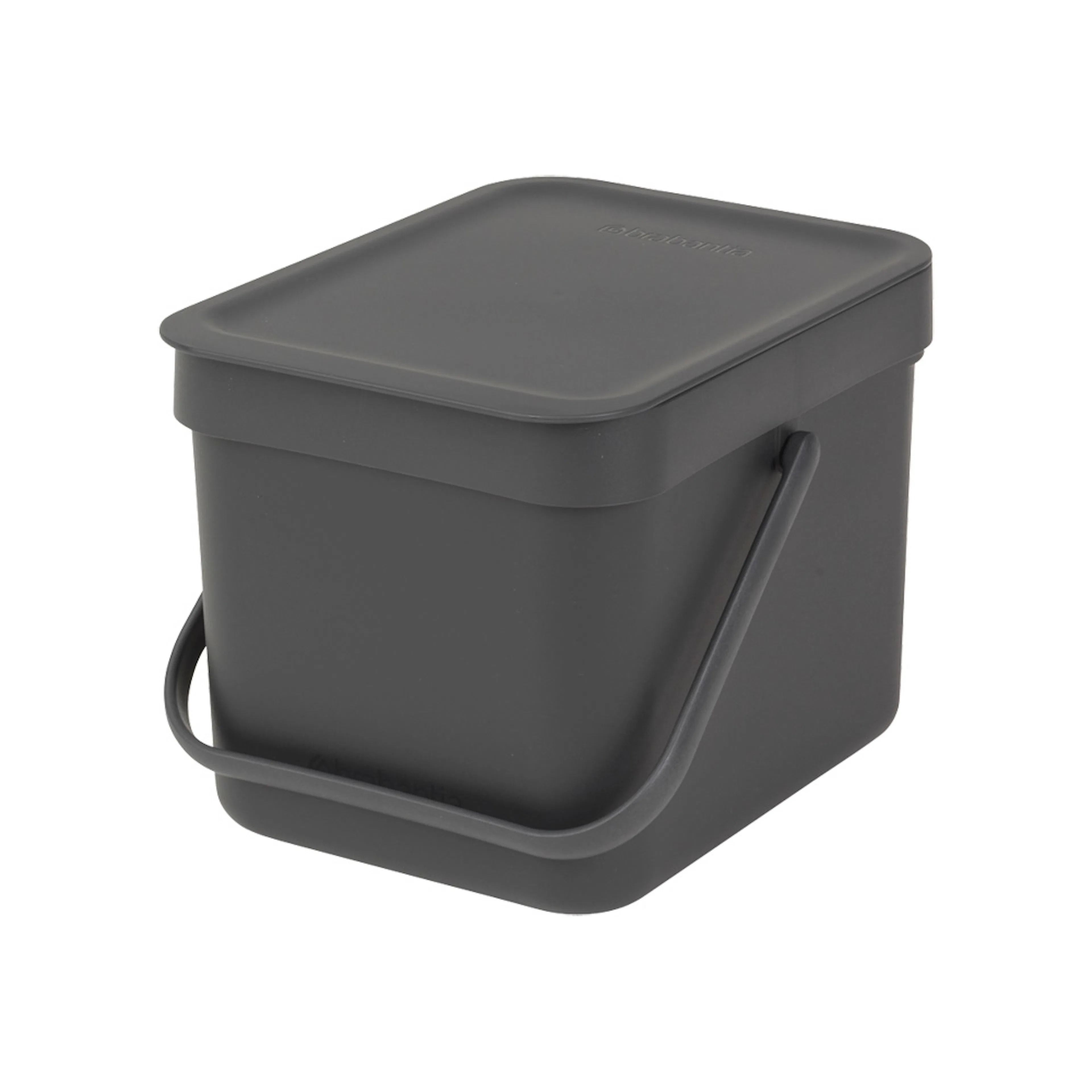 Papperskorg Brabantia SORT & GO 6 L Anthracite Färg: Anthracite, Volym: 6 l