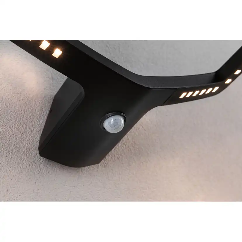 Fasadbelysning LED Paulmann Alara med Skymningsstyrd rörelsedetektor Smart Home Zigbee 3.0 IP44 230V