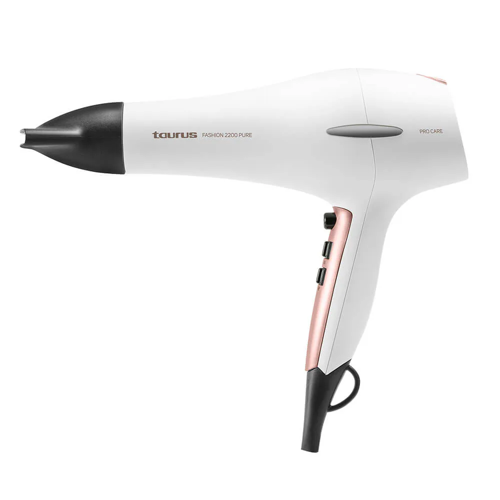 Hårtork Taurus Fashion 2200w Pure White