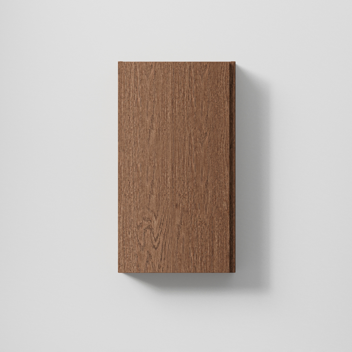Väggskåp Grip 40/15 Dark Oak, 2 Hy, Vä Färg: Dark Oak, Hängning: Vänster