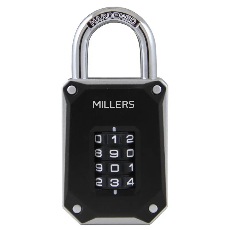 Kombinationshänglås Millers 4606 Mä Sv