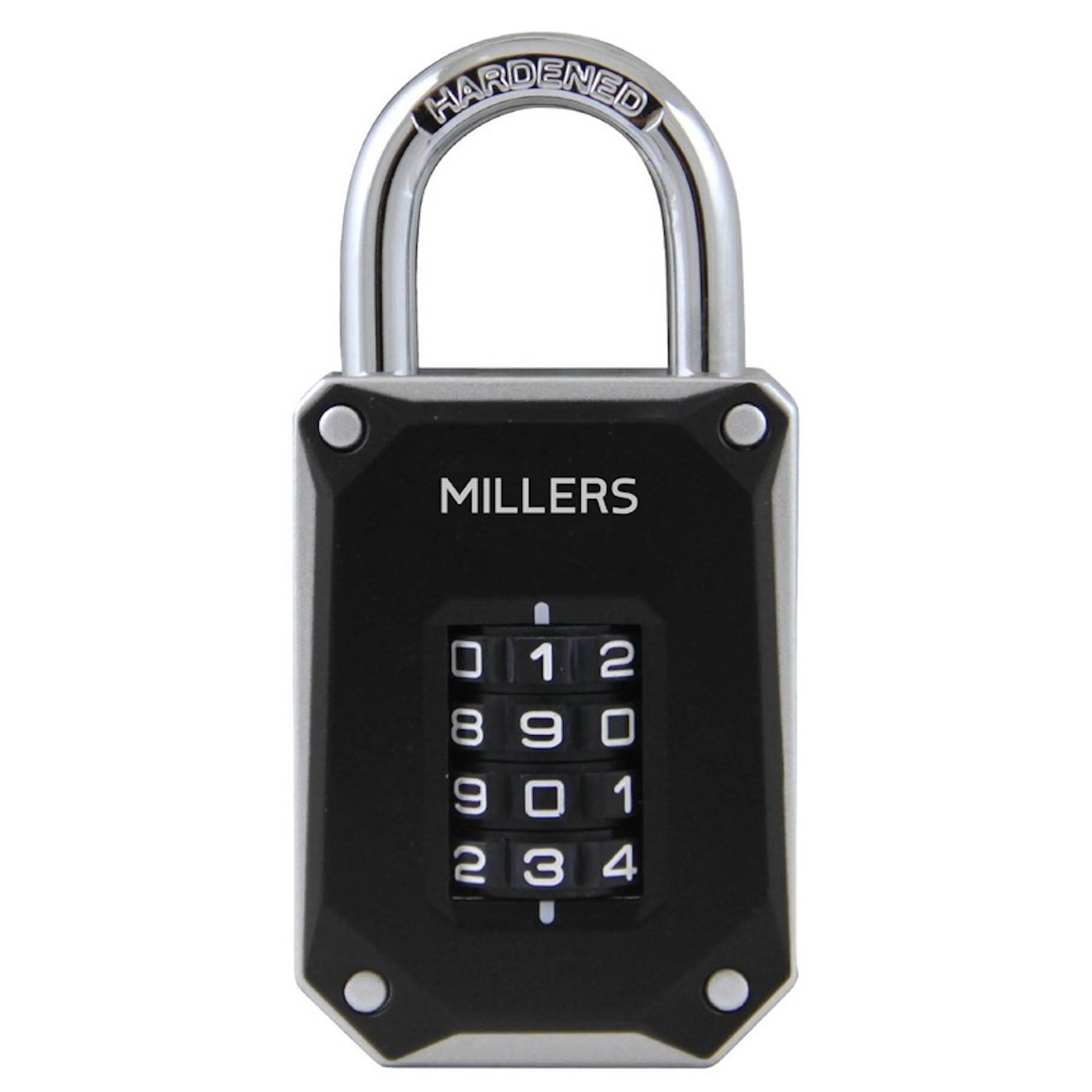 Kombinationshänglås Millers 4606 Mä Sv