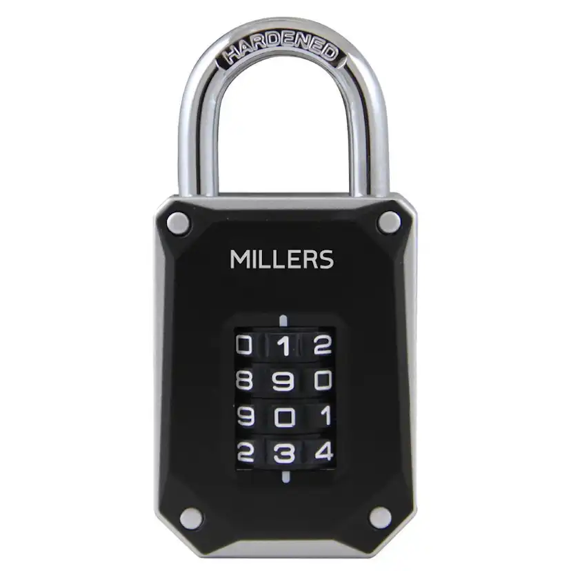 Kombinationshänglås Millers 4606 Mä Sv