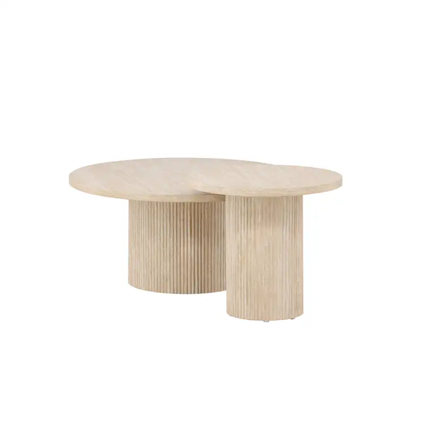 Soffbord Venture Home Härön Set Ø80 cm & Ø50 cm