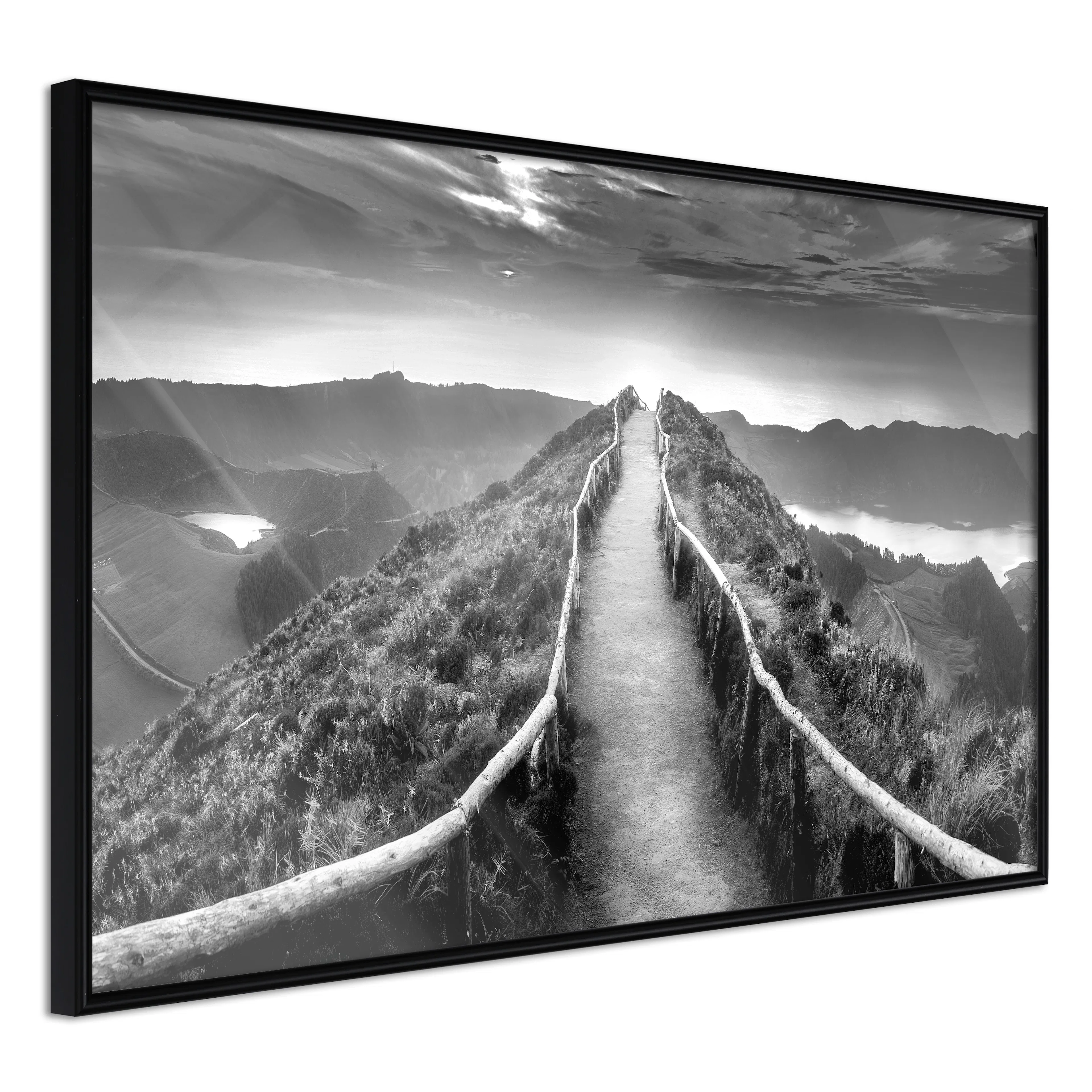 Affisch - Azores [Poster] 30x20 Svart ram, 30x20 cm