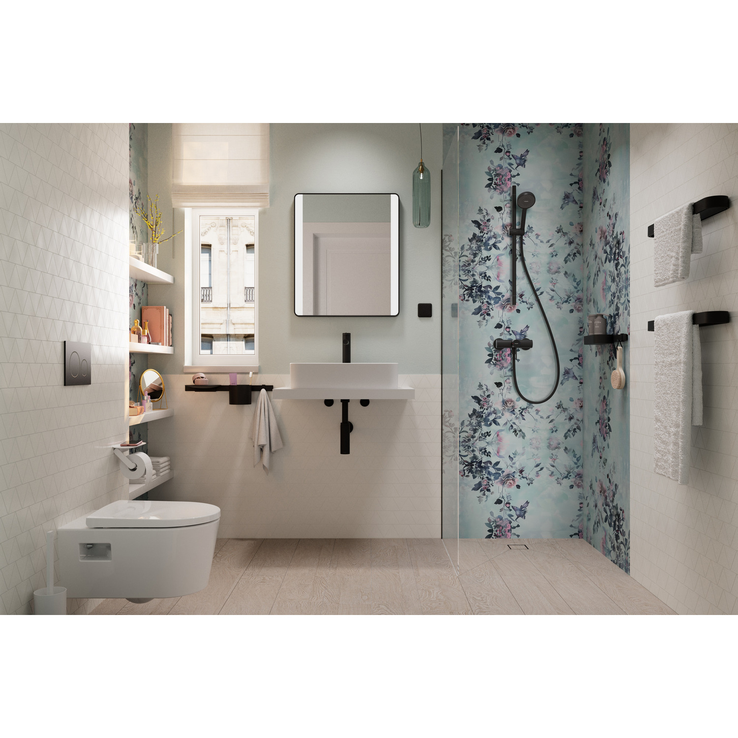 HG Activera Select S Dusc hset 95 2jet EcoSm du MB Mattsvart
