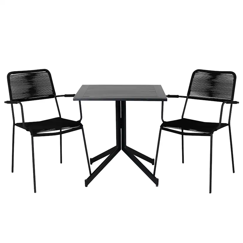 Cafégrupp Venture Home Wella med 2 Minos Matstolar