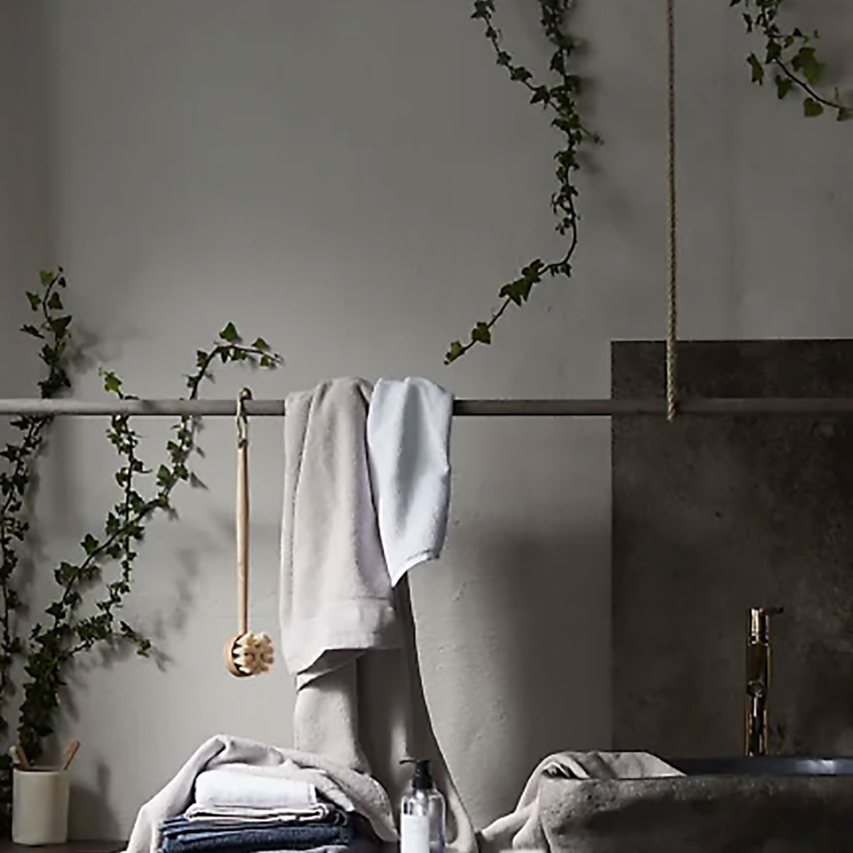 Handduk Himla Lina Mother of Pearl