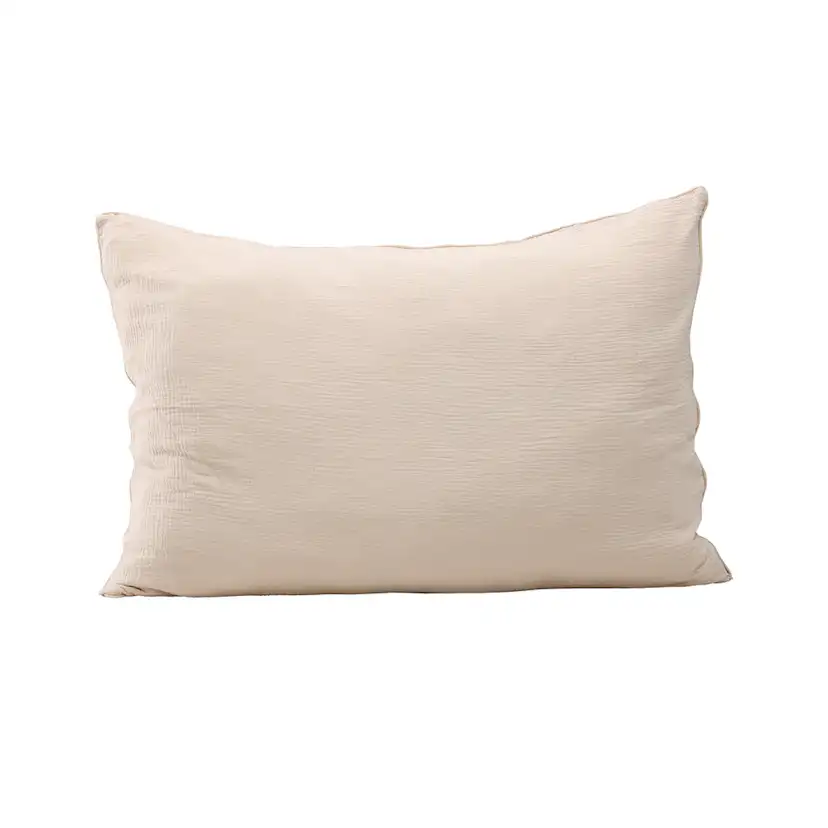 Tyra Cushion Cover Cotton Gauze - Beige Beige