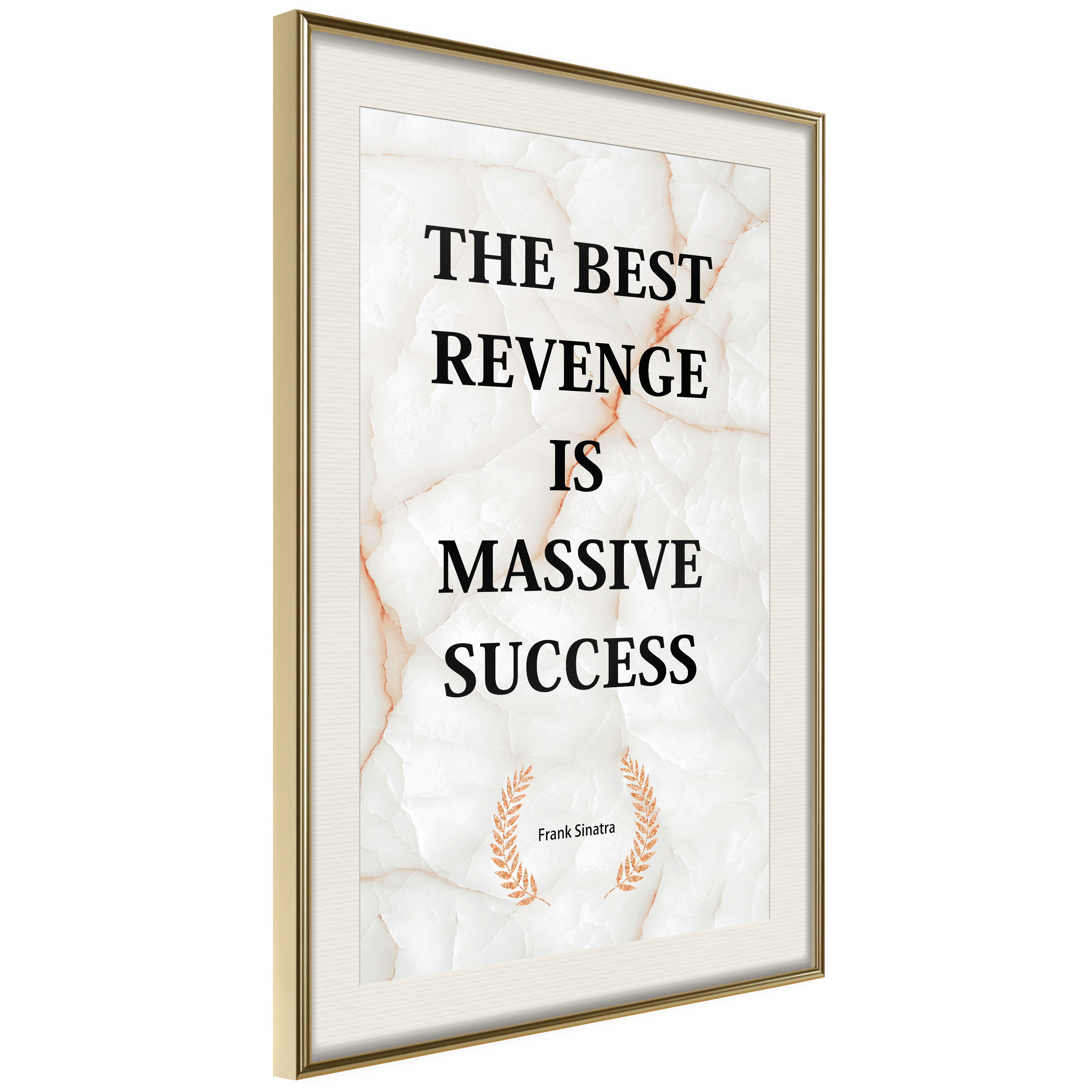 Poster Artgeist Affisch The Best Revenge Is Massive Success
