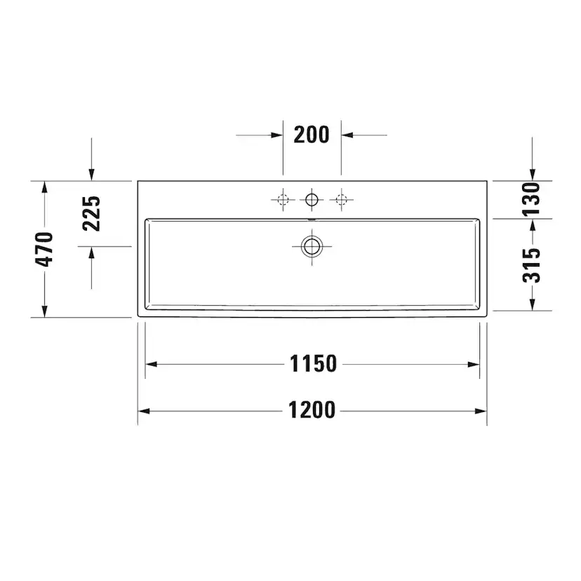 Tvättställ Duravit Vero Air
