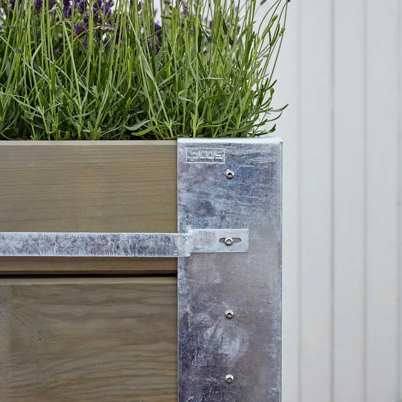 CUBIC Blomlåda Gråbrun