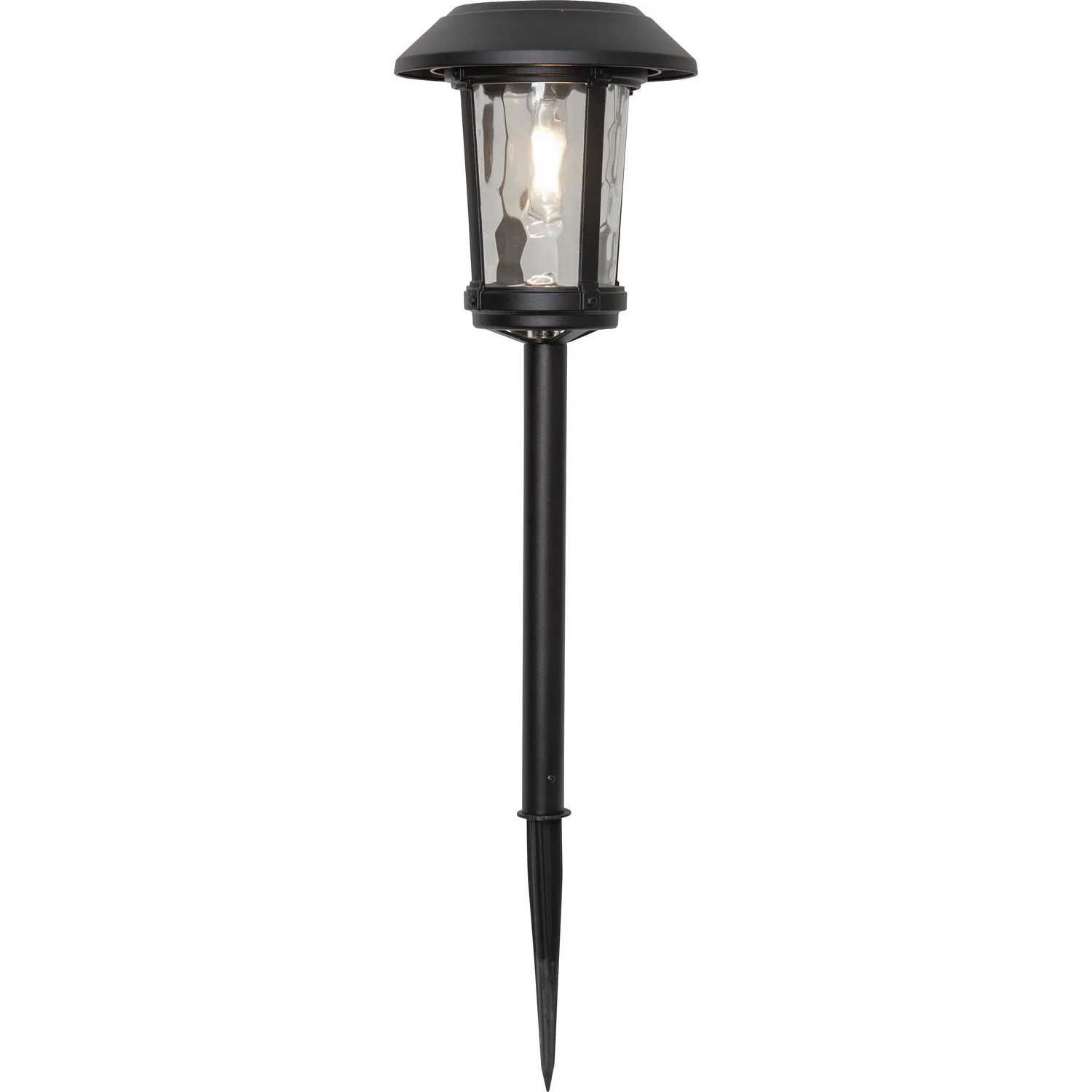 Solcells-pollare Star Trading Florian 15 Lumen Aluminum Twilight