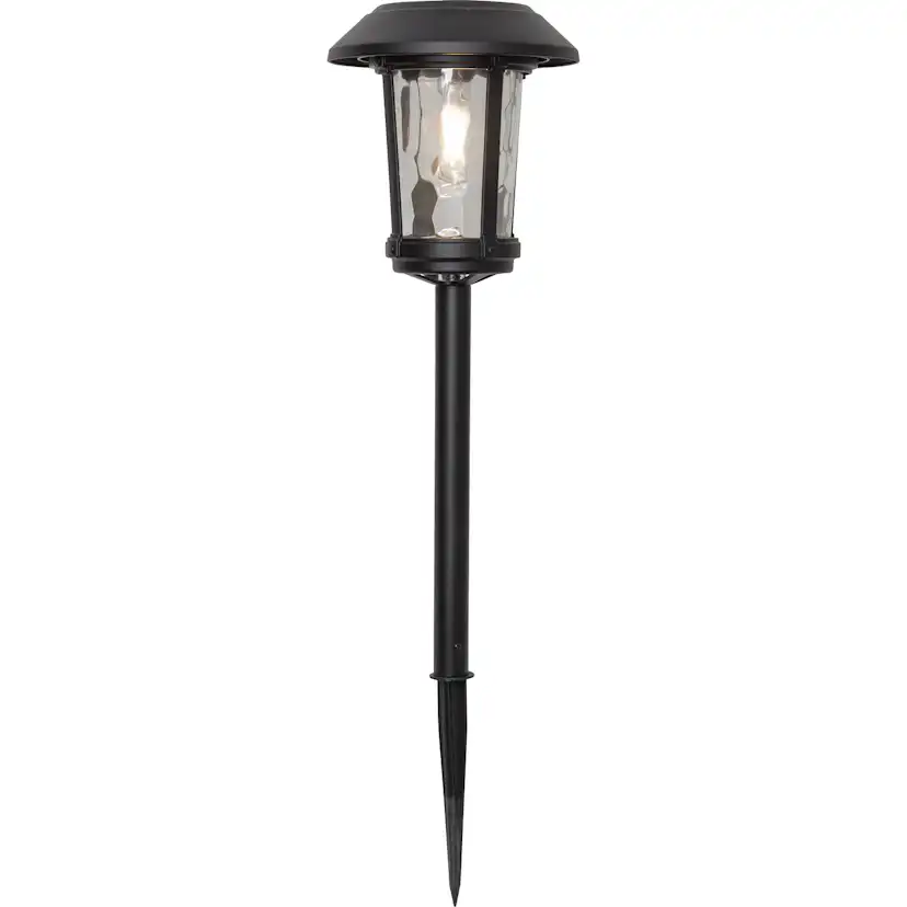 Solcells-pollare Star Trading Florian 15 Lumen Aluminum Twilight