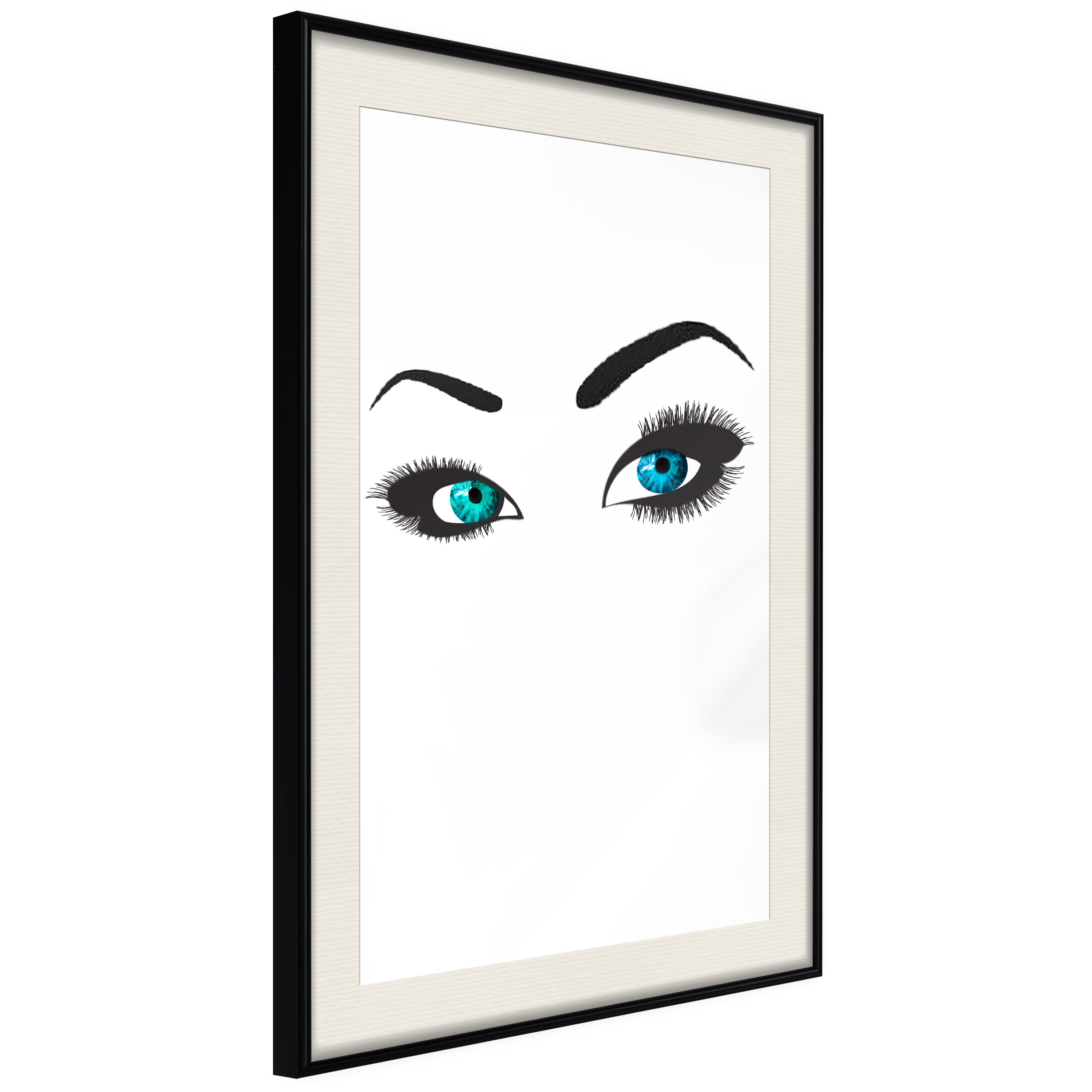 Poster Artgeist Affisch Two-Colored Eyes