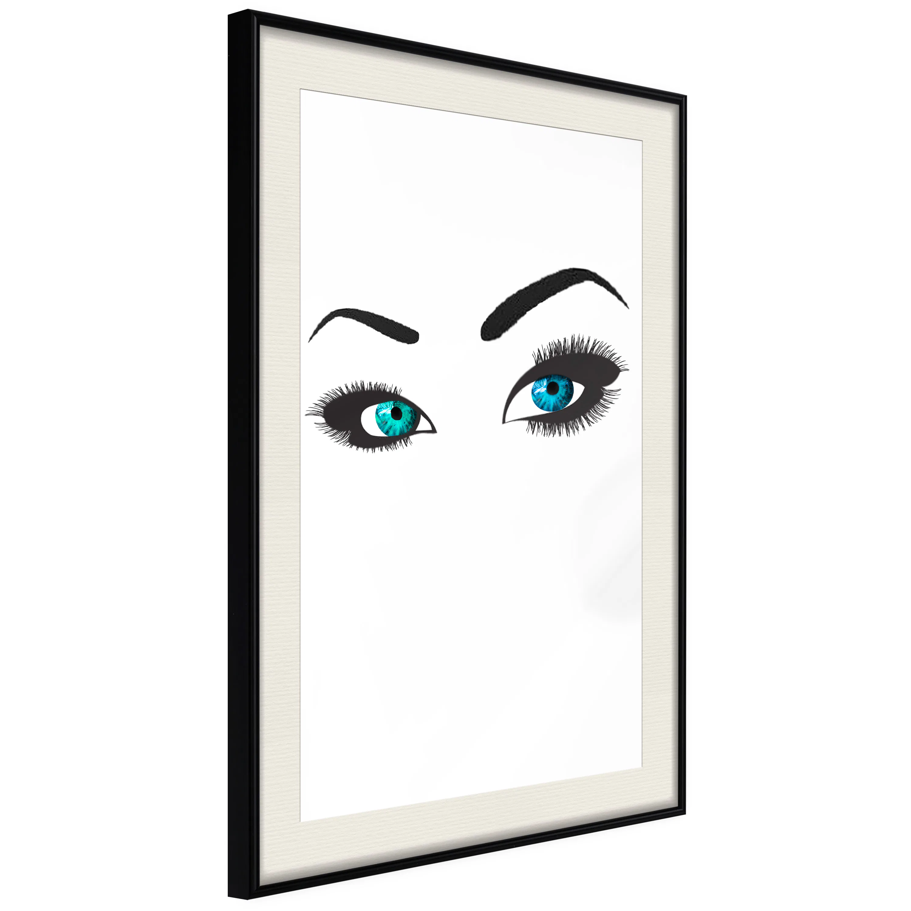 Poster Artgeist Affisch Two-Colored Eyes