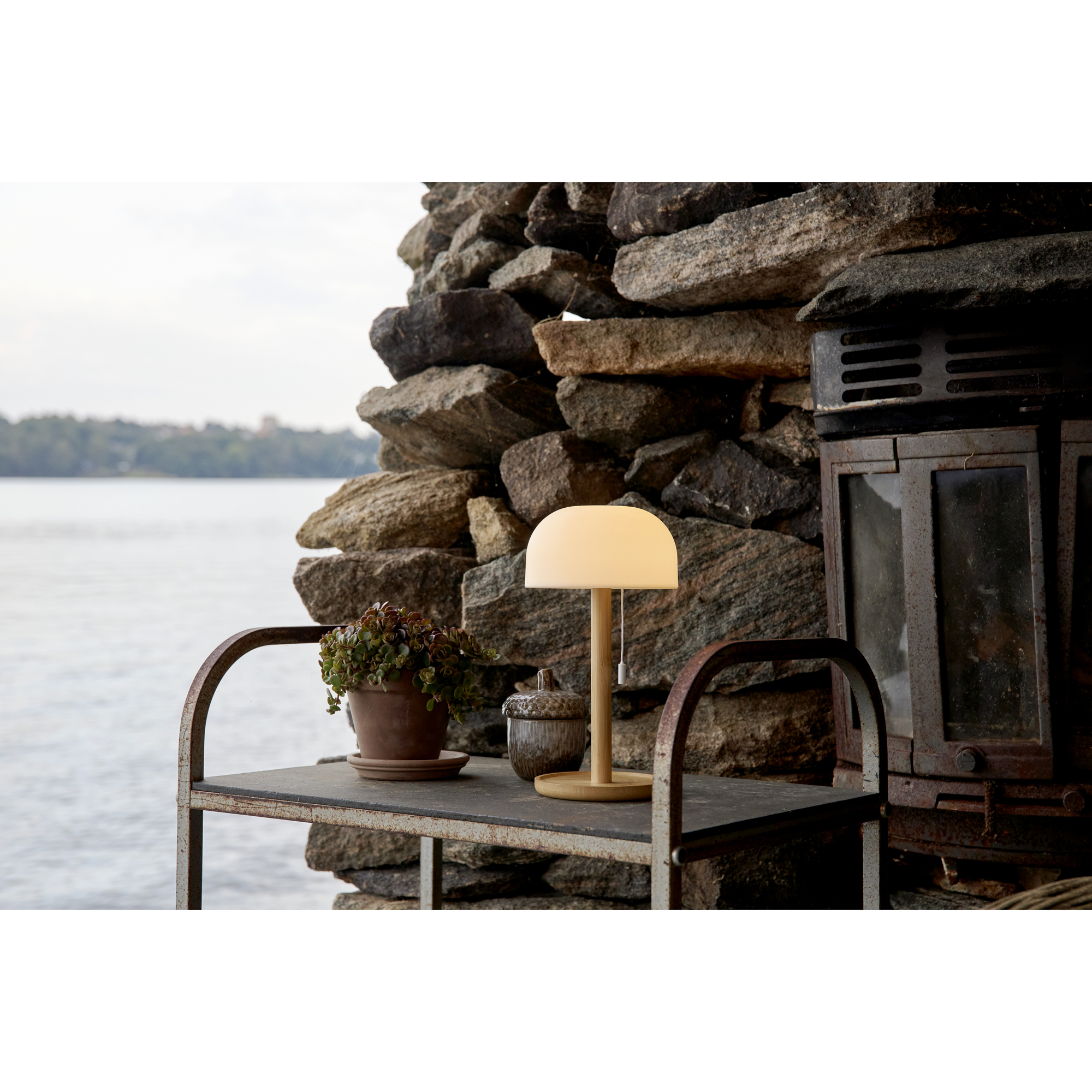 Uppladdningsbar Lampa Star Trading Tara Bordslampa USB recharge