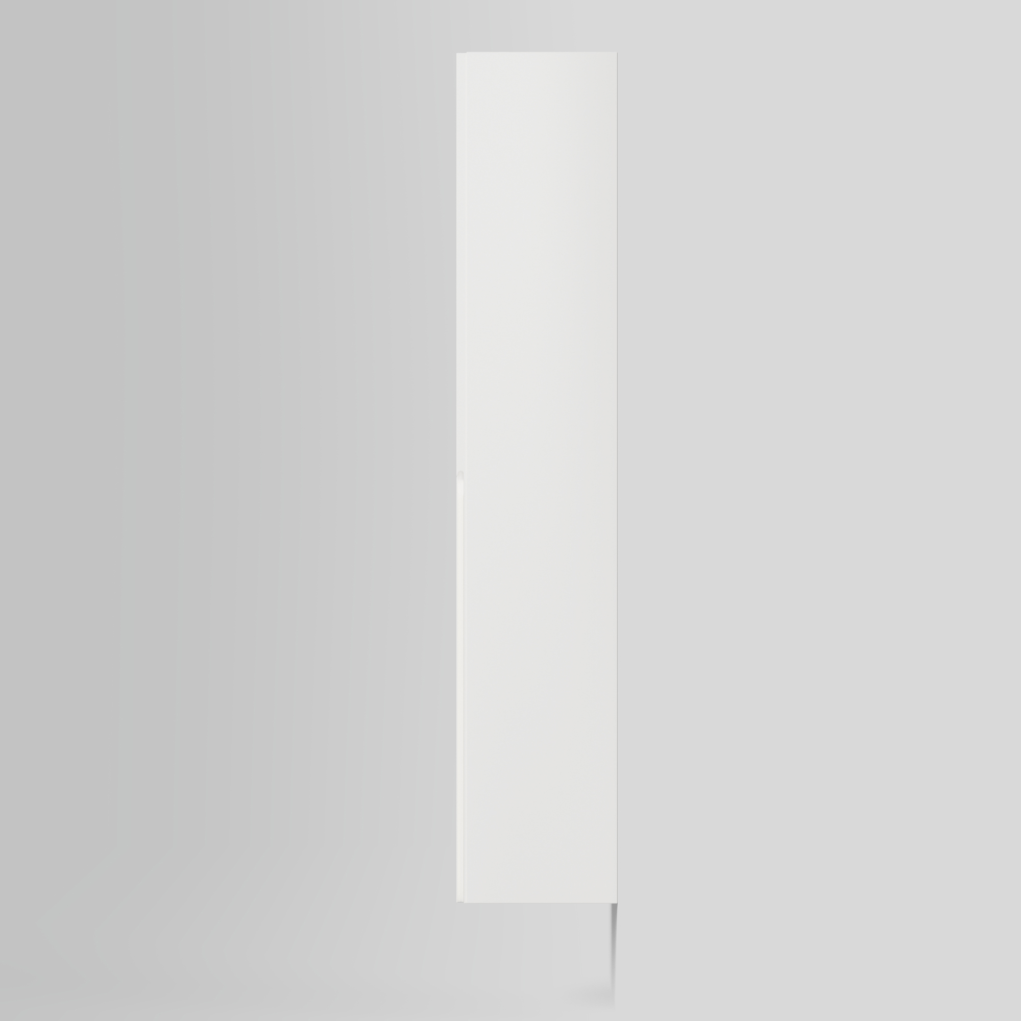 Högskåp Grip 30/30 Pure White, 5 Hy, Vä Färg: Pure White, Hängning: Vänster