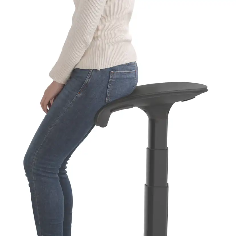 Ergonomisk Sitt-/ståstol LogiLink med Anti-trötthetsmatta