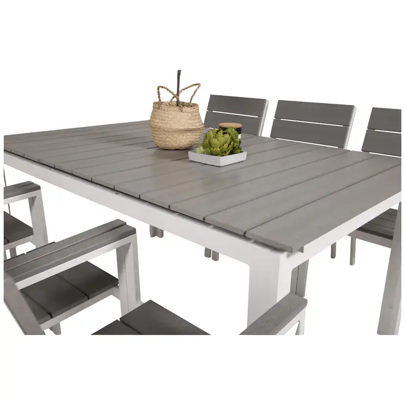 Matgrupp Venture Home Lova 160/240 med 6 Lova Stolar