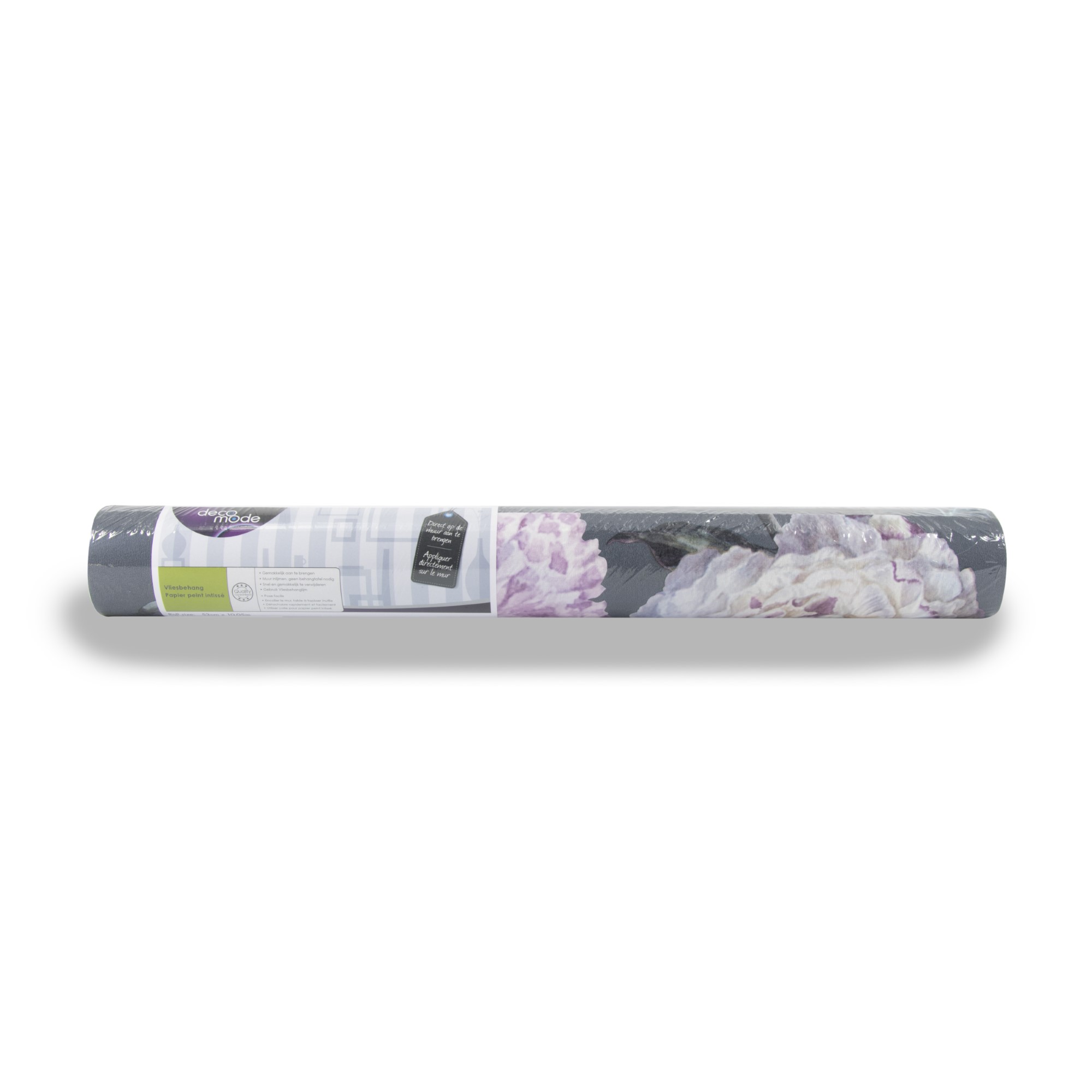 Tapet WOW Peony Mångfärgad