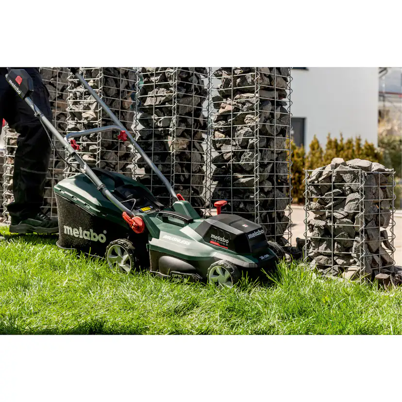Gräsklippare Metabo Rm 36-18 LTX BL 36 18V Solo utan Batteri och Laddare