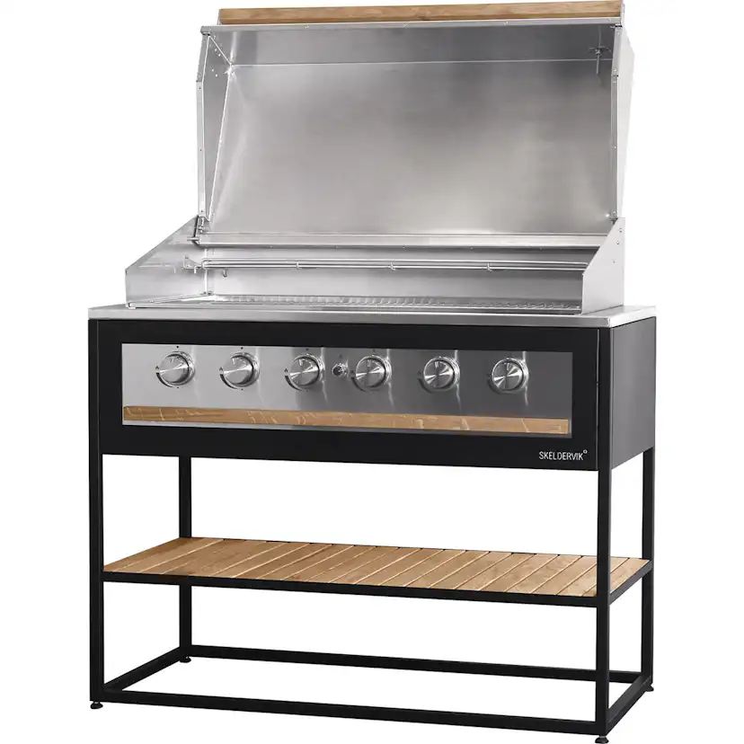Gasolgrill Skeldervik Stainless Countertop Fristående Modul
