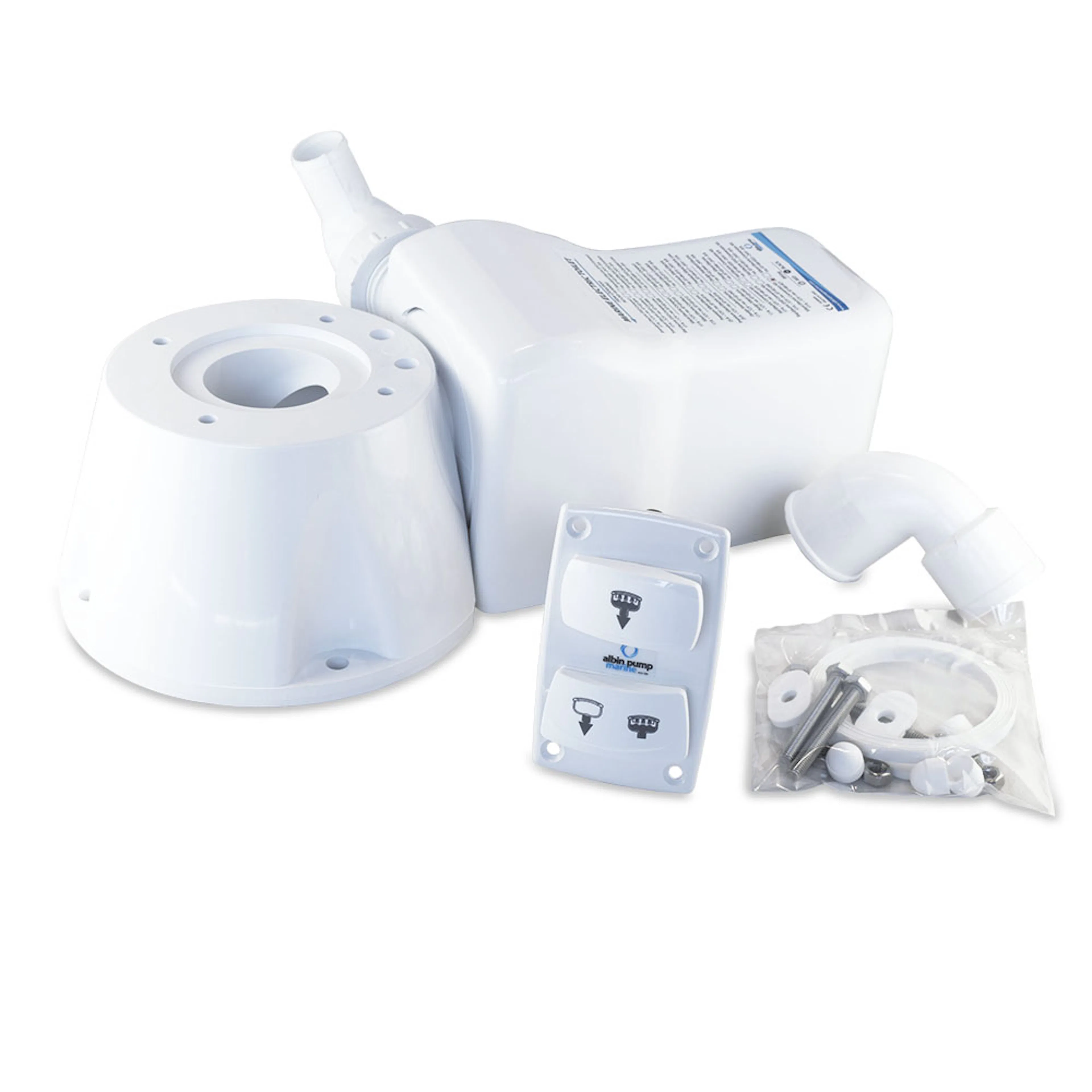Marin Toalett Albin Group Marine Silent 24V