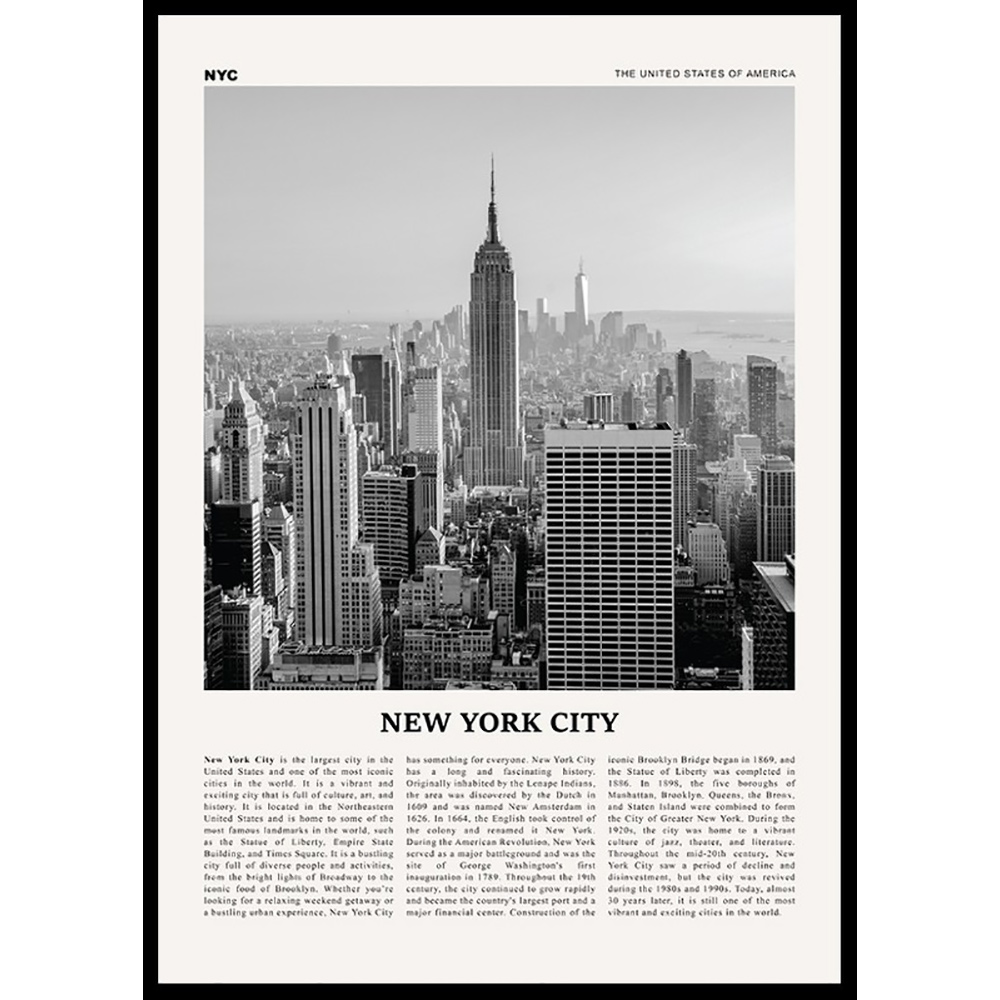 Poster Gallerix This Is New York City