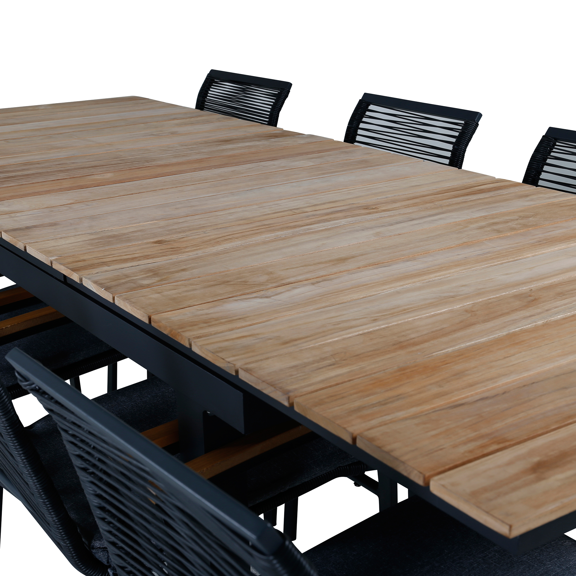 Matgrupp Venture Home Mendi med 8 Deni Stolar