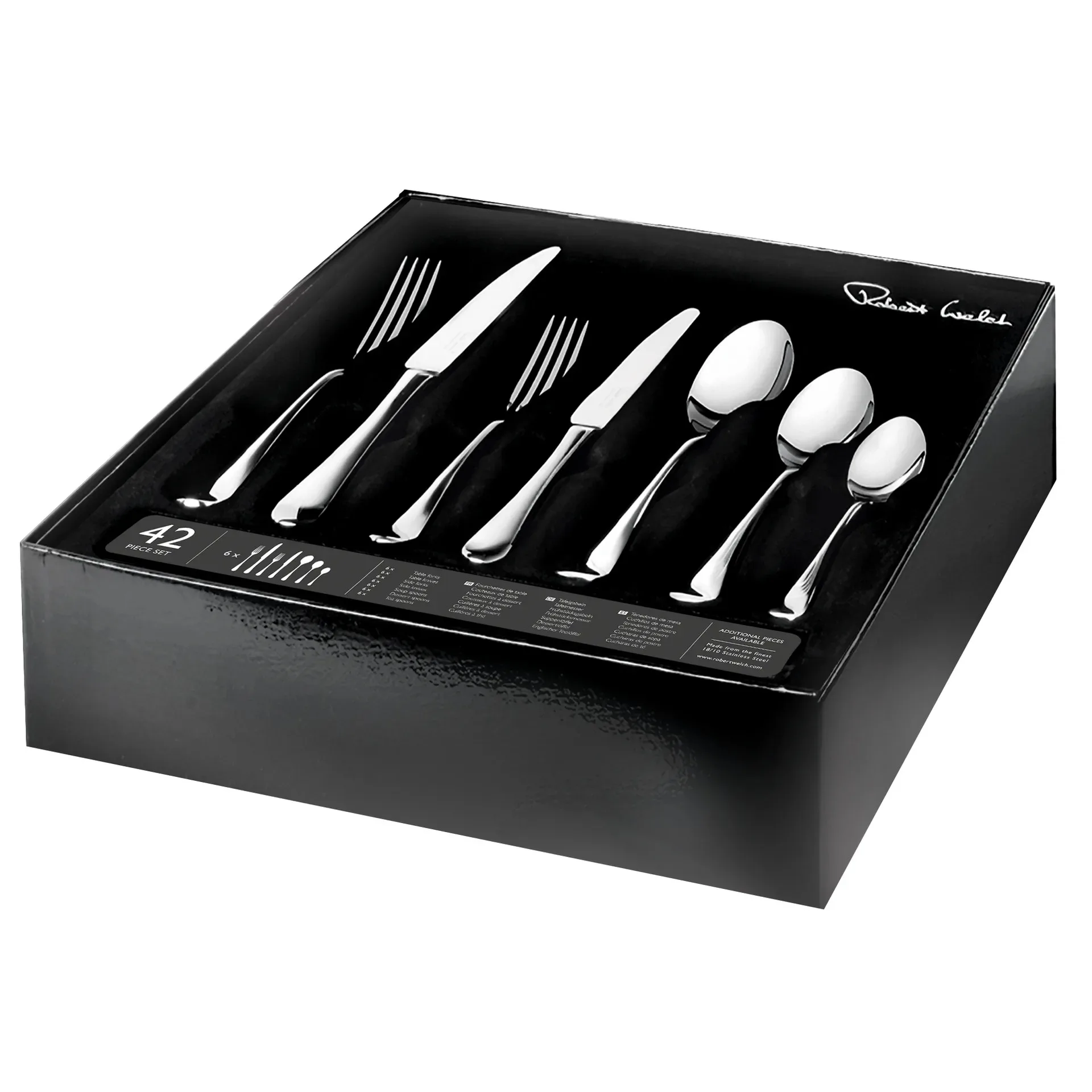 Bestickset Robert Welch Radford 42 Delar