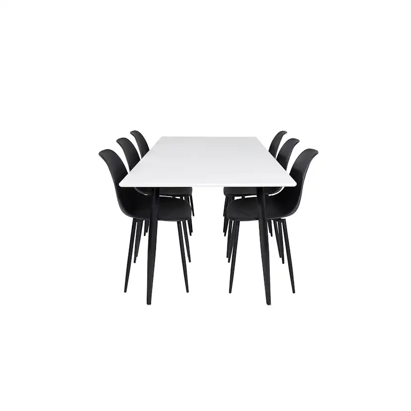Matgrupp Venture Home Pobbie med 6 Pop Stolar