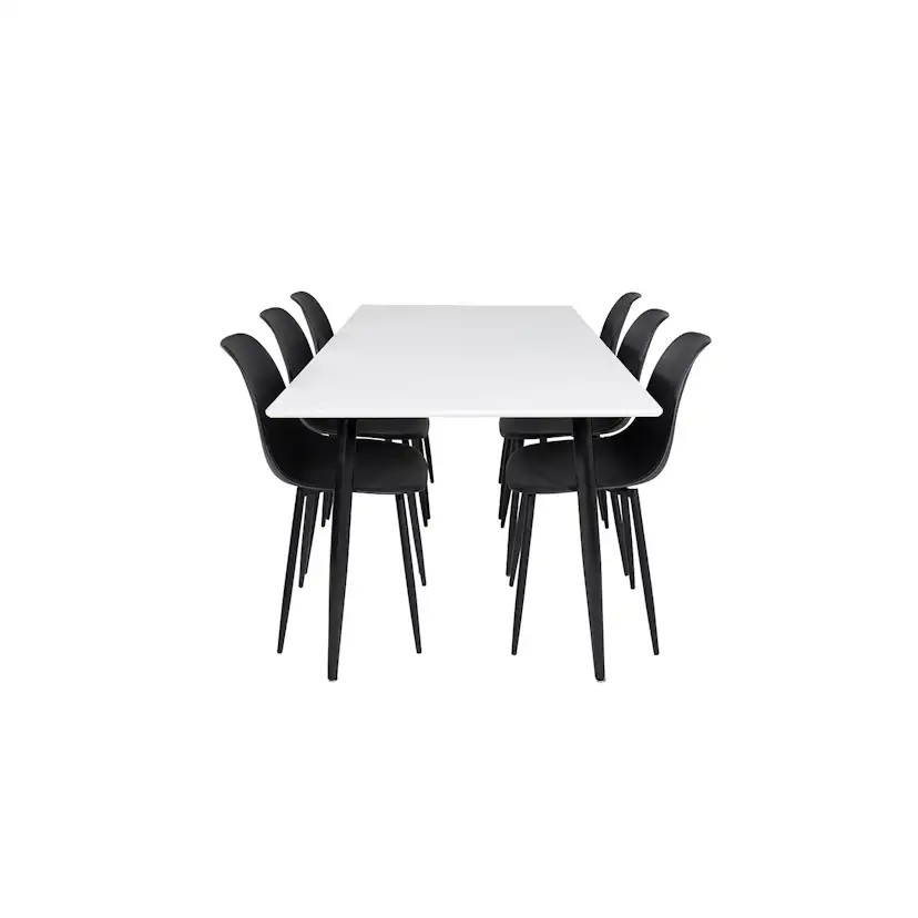 Matgrupp Venture Home Pobbie med 6 Pop Stolar