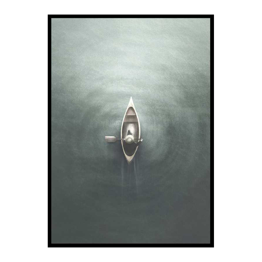 Poster Gallerix Aerial Canoe