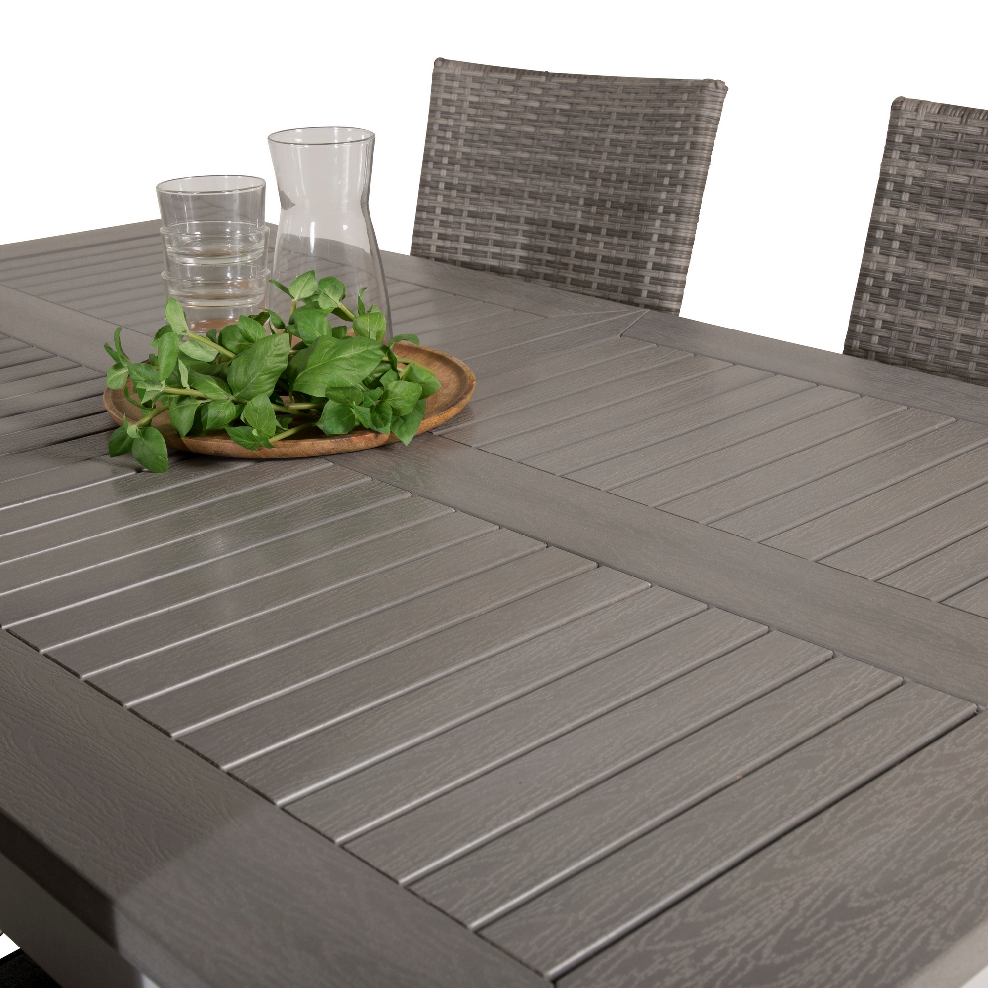Matgrupp Venture Home Aleyna 152/210 med 4 Asta Stolar