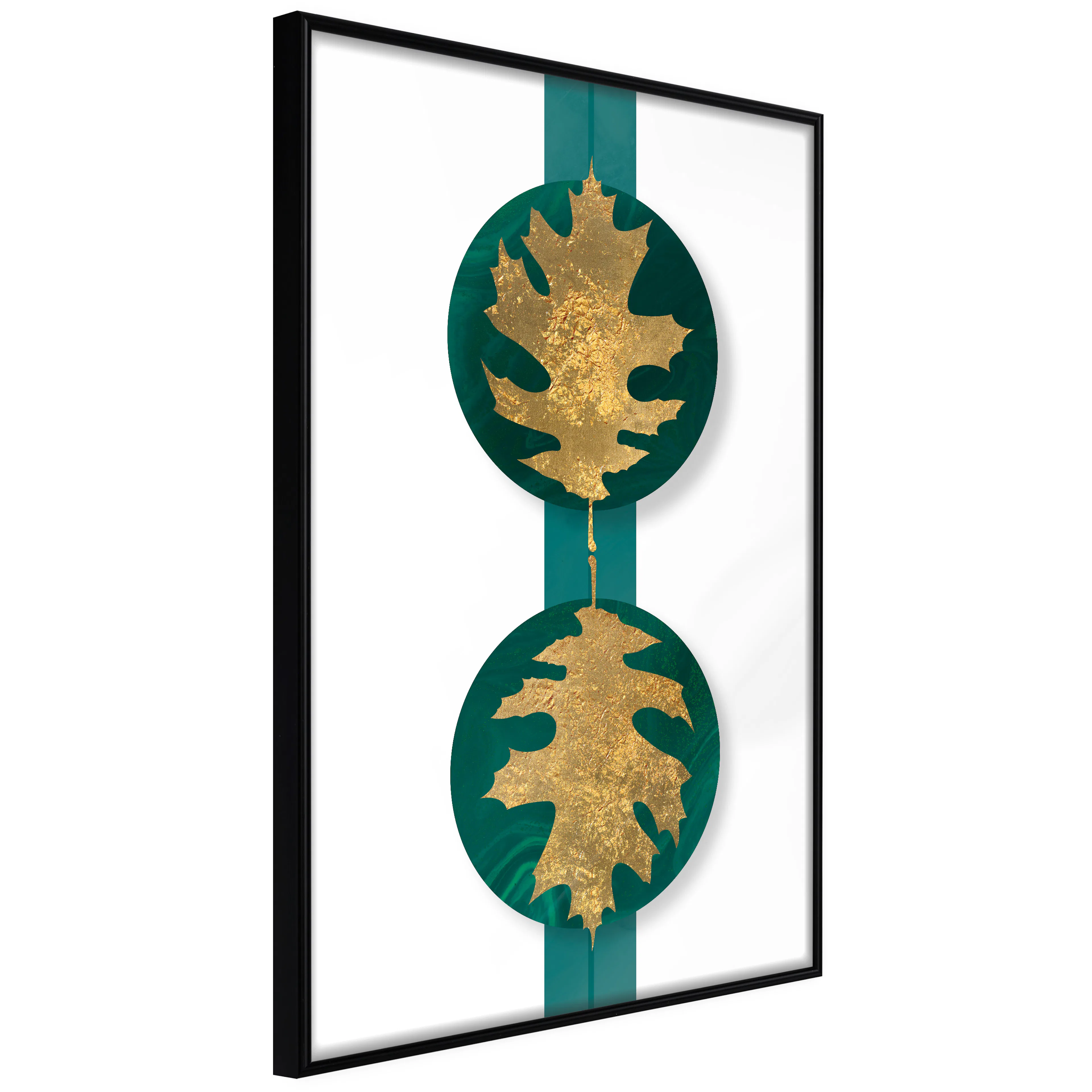 Affisch - Green Wealth [Poster] 20x30 Svart ram, 20x30 cm