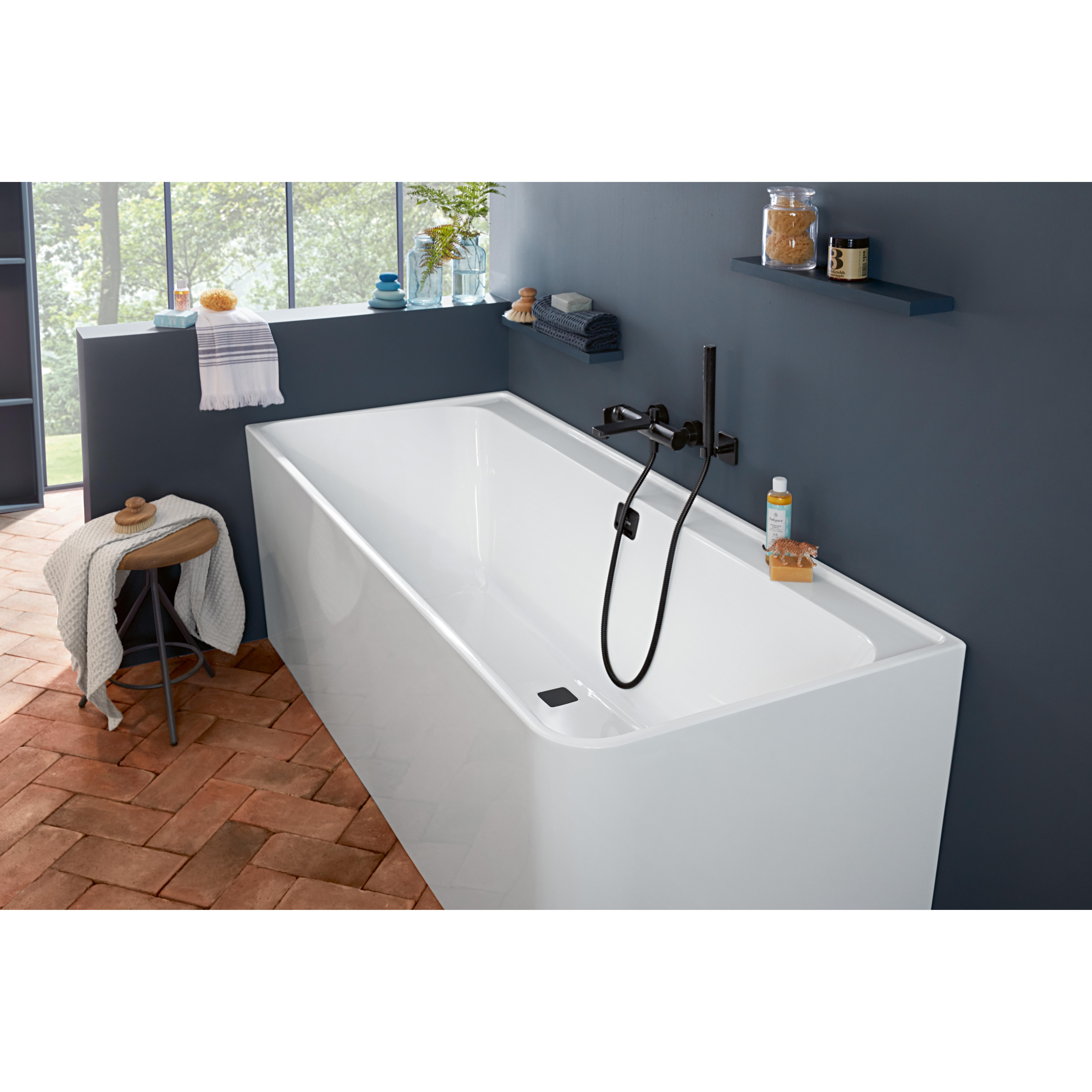 Badkar Villeroy & Boch Collaro Hörninstallerat