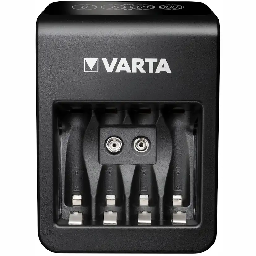 Batterikit VARTA LCD Plug Carger+ AA/AAA/9V +U