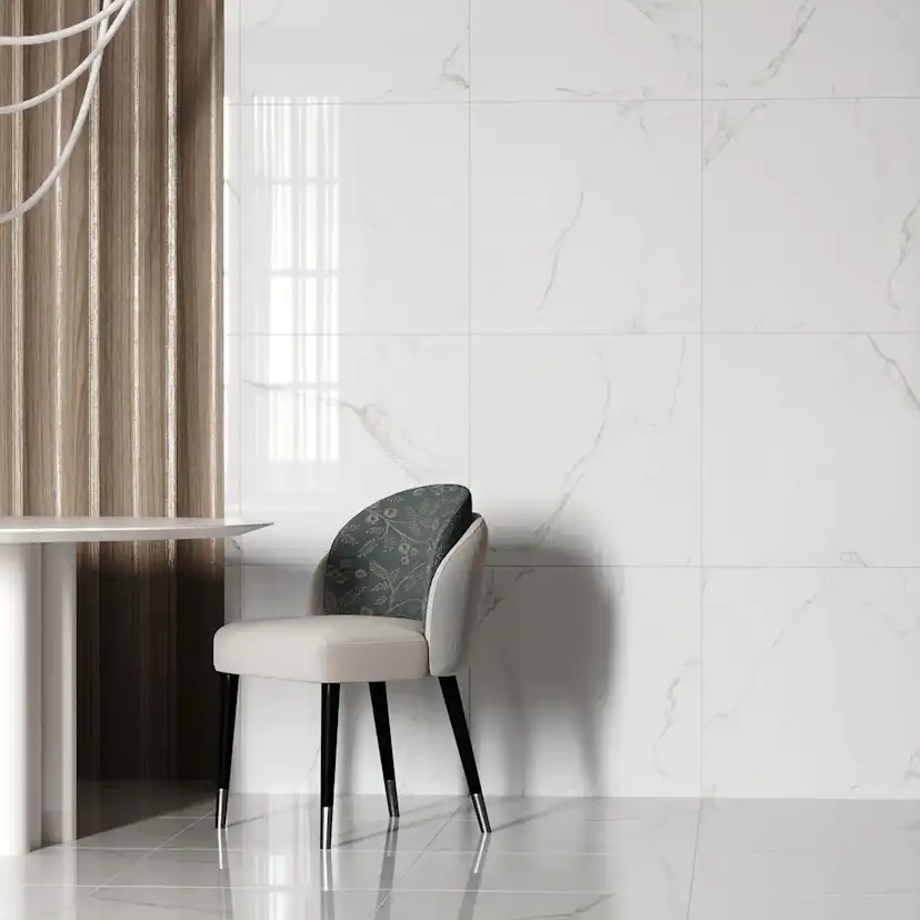 Klinker Tenfors Carrara Marmor Blank 60x60
