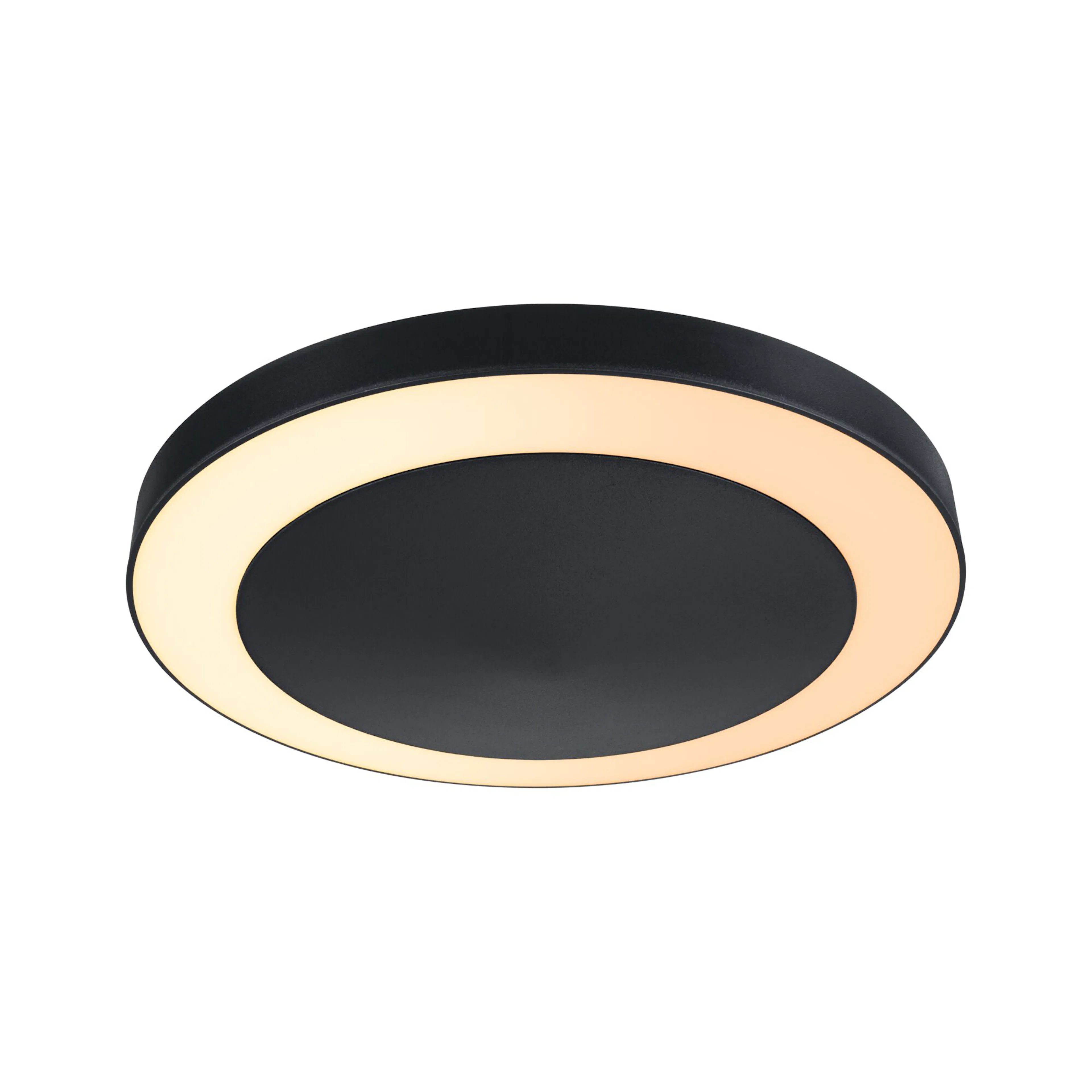 Taklampa LED Paulmann Smart Home Zigbee 3.0 Circula med Skymningsstyrd rörelsedetektor IP44 230V Färg: Antracit
