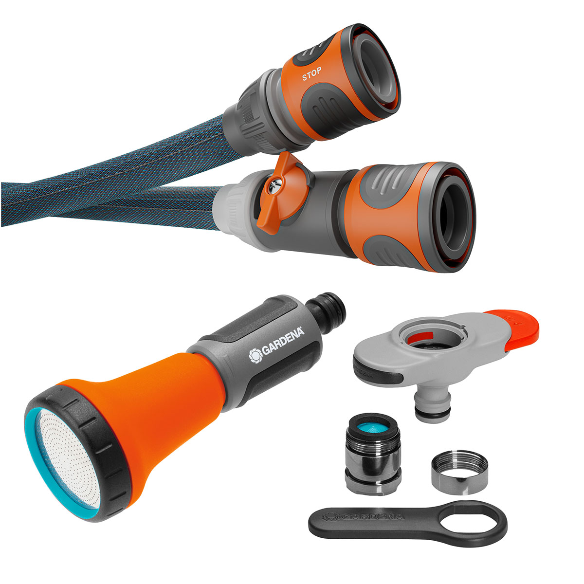 Textilslang Gardena Liano Xtreme 10 m Set