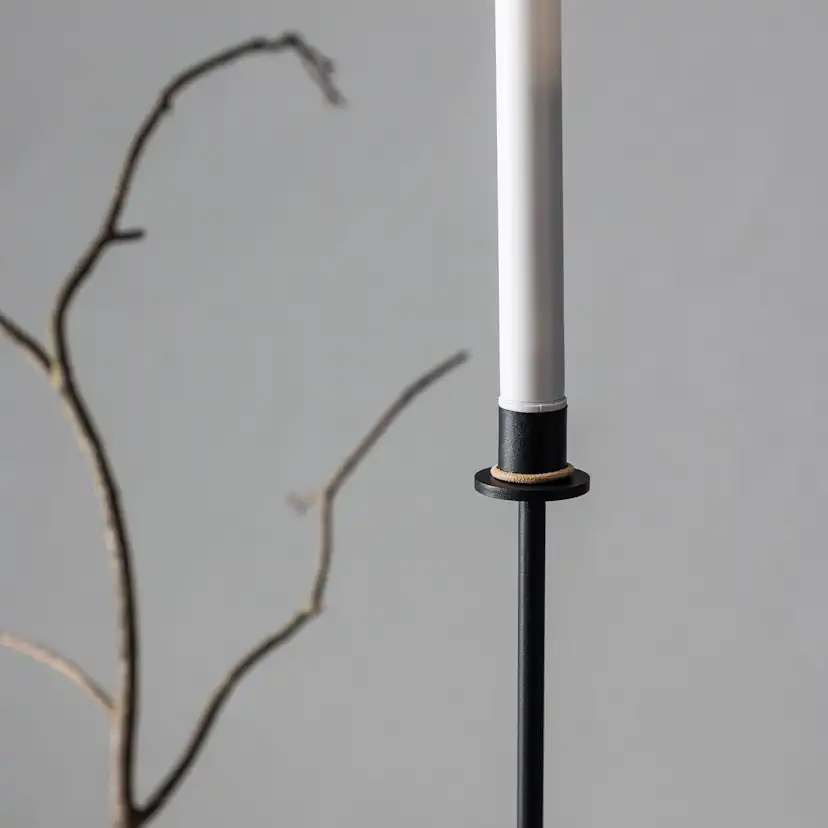 Högehall H70cm Candlestick - Black / 70 cm