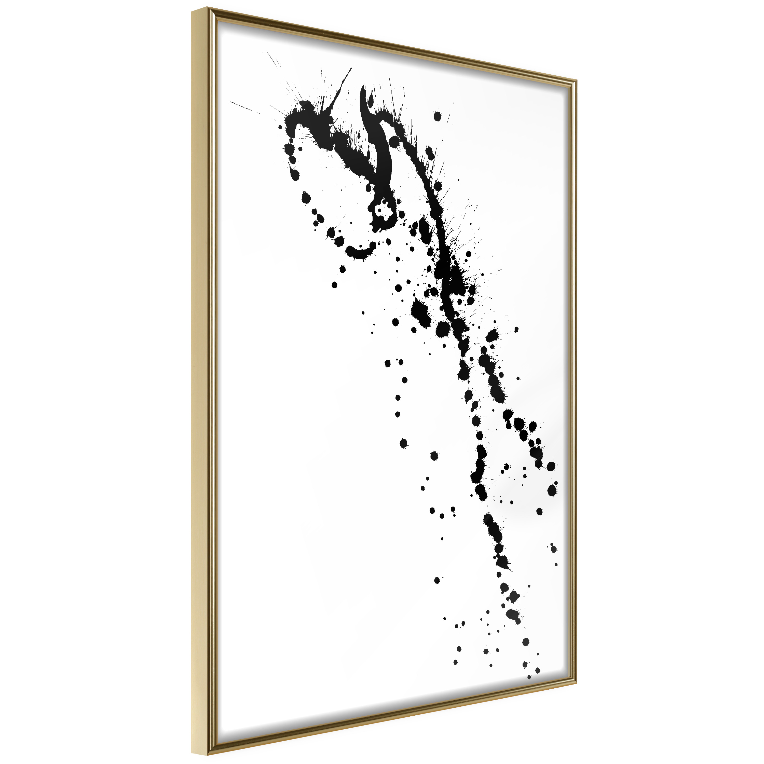 Poster Artgeist Affisch Black Splash