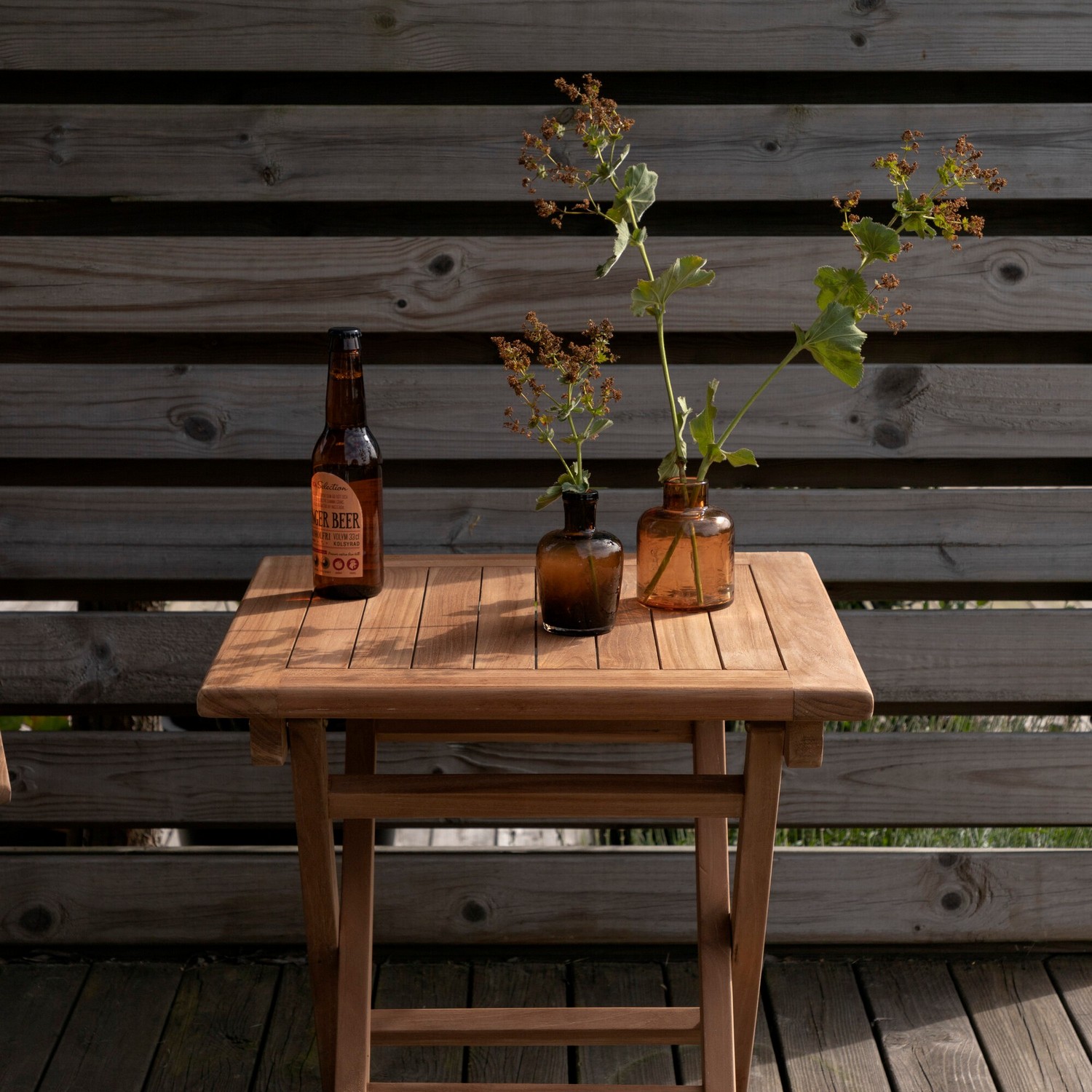 Loungebord Venture Home Kenya Teak 50×50 cm Utomhus