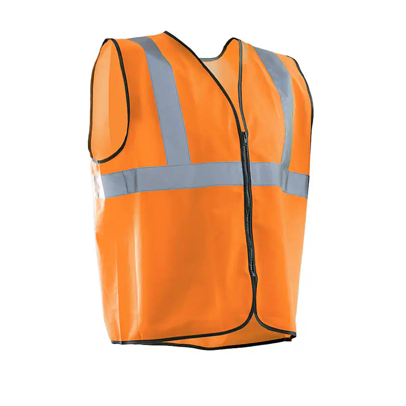 7586 Varselväst klass 2, S/M, Orange Storlek:S/M Orange