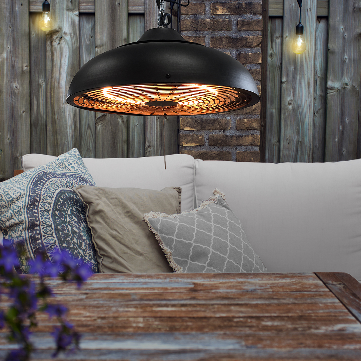 Terrassvärmare Termo Toscana Hängande 1200W